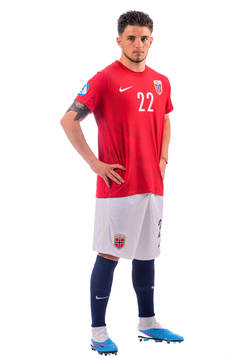 Christos Zafeiris of the norwegian under-21 national
