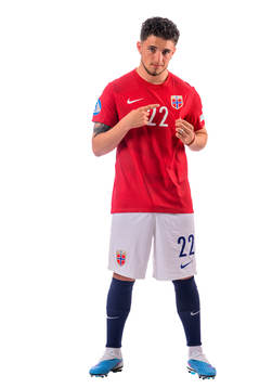 Christos Zafeiris of the norwegian under-21 national