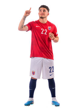Christos Zafeiris of the norwegian under-21 national