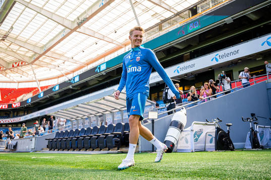 Martin Ødegaard of the Norwegian national football team