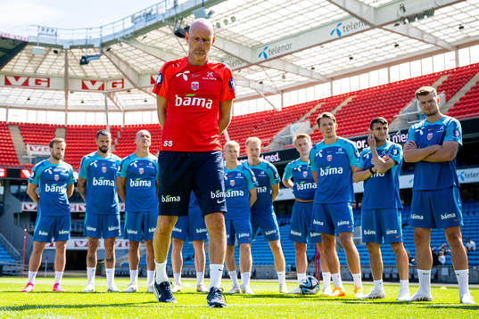 Ståle Solbakken, head coach of the Norwegian national