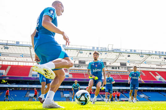 Stefan Strandberg of the Norwegian national football team