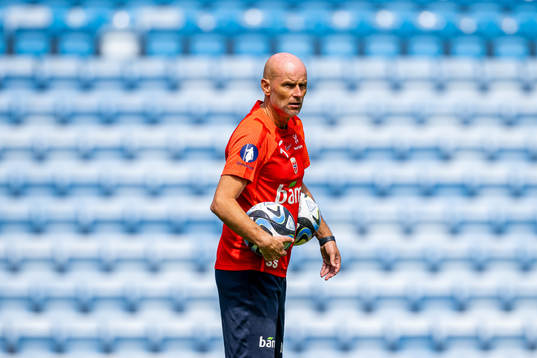 Ståle Solbakken, head coach of the Norwegian national