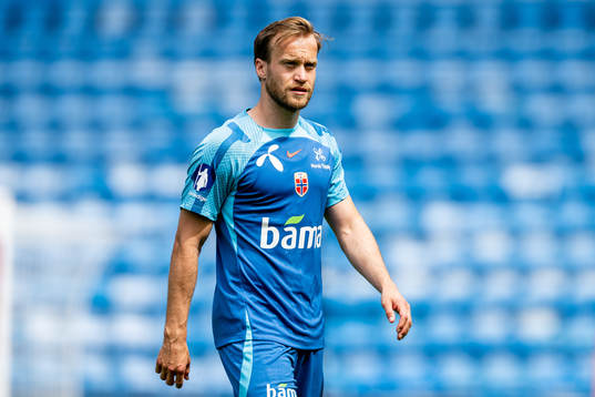 Bård Finne of the Norwegian national football team