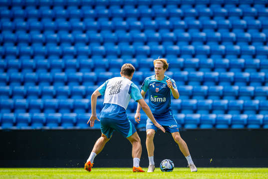 Kristian Thorstvedt of the Norwegian national football team