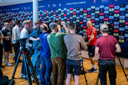Ståle Solbakken, head coach of the Norwegian national