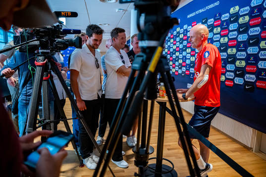 Ståle Solbakken, head coach of the Norwegian national