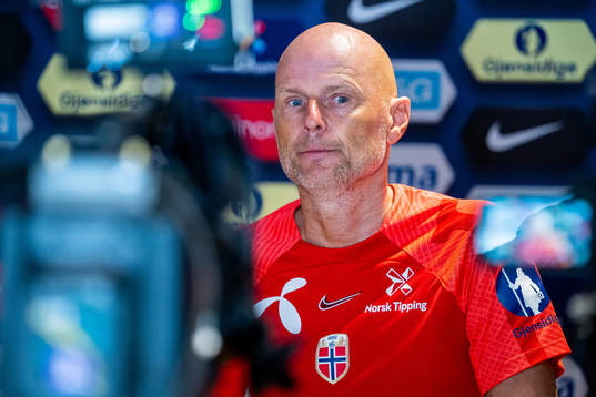 Ståle Solbakken, head coach of the Norwegian national