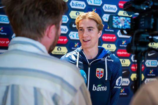 Kristian Thorstvedt of the Norwegian national football team