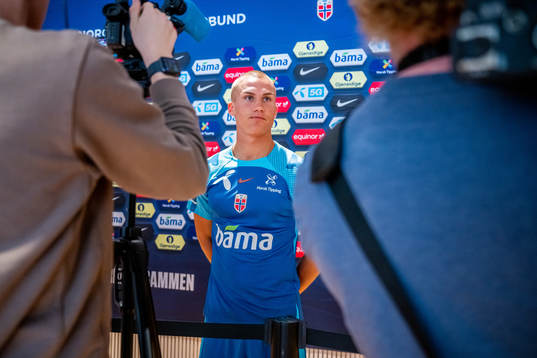 Leo Skiri Østigård of the Norwegian national football team