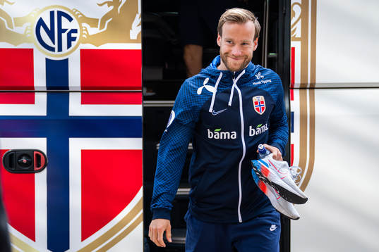 Bård Finne of the Norwegian national football team