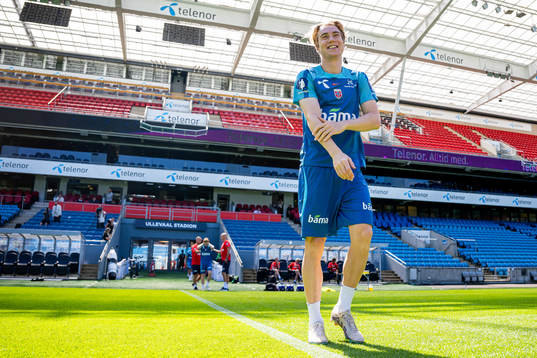 Kristian Thorstvedt of the Norwegian national football team