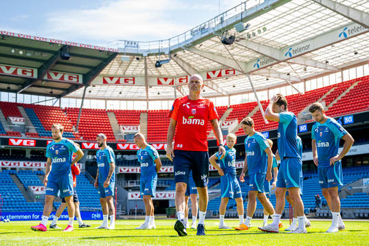 Ståle Solbakken, head coach of the Norwegian national