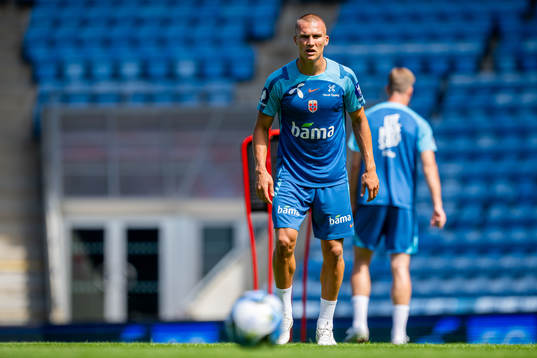 Leo Skiri Østigård of the Norwegian national football team
