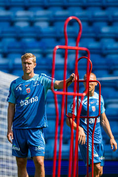Ola Solbakken of the Norwegian national football team