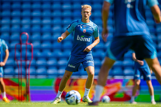 Andreas Hanche-Olsen of the Norwegian national football team