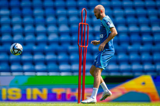 Fredrik Aursnes of the Norwegian national football team