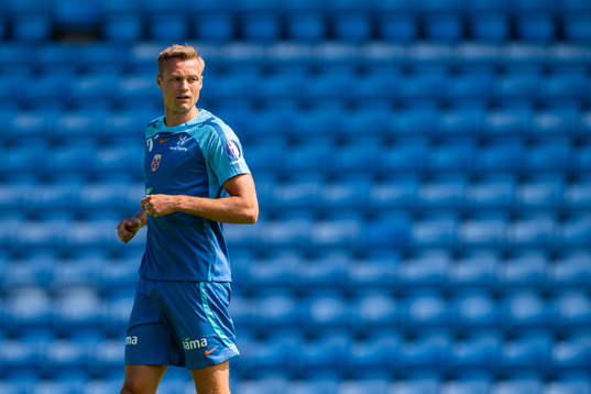 Stian Gregersen of the Norwegian national football team