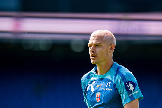 Julian Ryerson of the Norwegian national football team