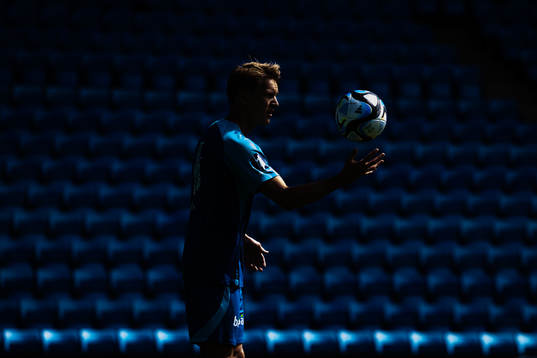 Martin Ødegaard of the Norwegian national football team