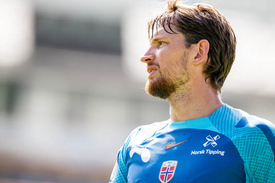 Stefan Strandberg of the Norwegian national football team