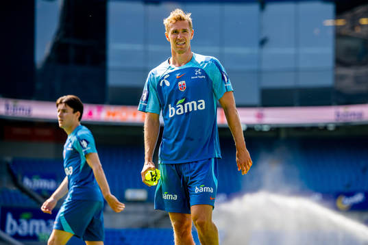 Ola Solbakken of the Norwegian national football team