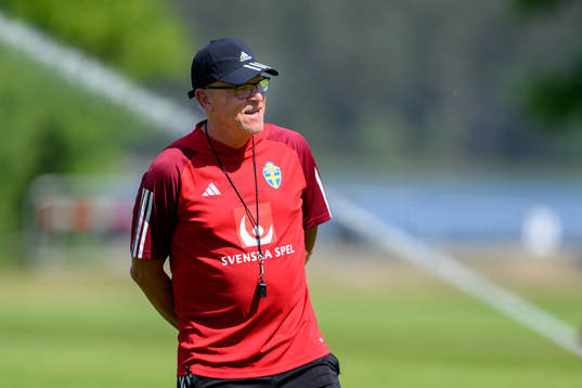Head coach Janne Andersson of the Swedish national football