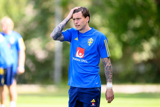 Victor Nilsson Lindelöf of the Swedish national football