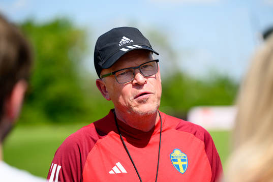 Head coach Janne Andersson of the Swedish national football