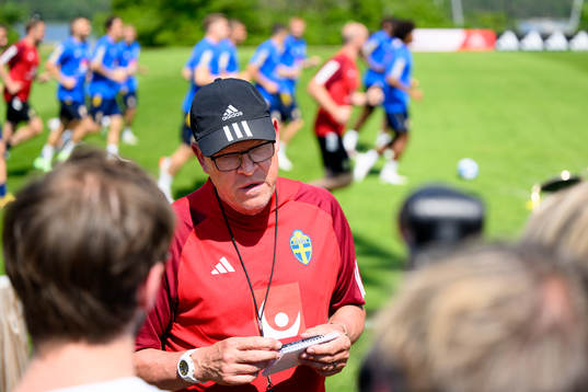Head coach Janne Andersson of the Swedish national football