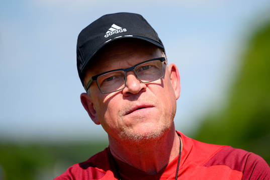 Head coach Janne Andersson of the Swedish national football