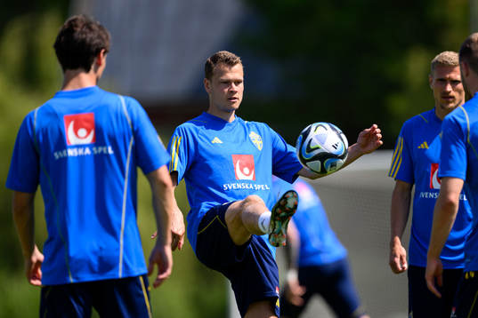 Viktor Claesson of the Swedish national football team