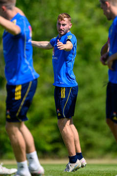 Dejan Kulusevski of the Swedish national football team