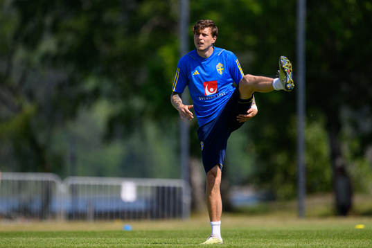 Victor Nilsson Lindelöf of the Swedish national football