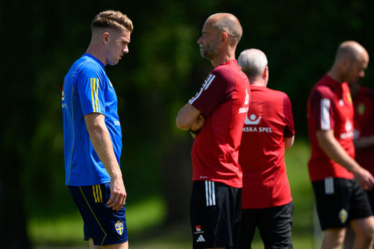 Viktor Gyökeres of the Swedish national football team