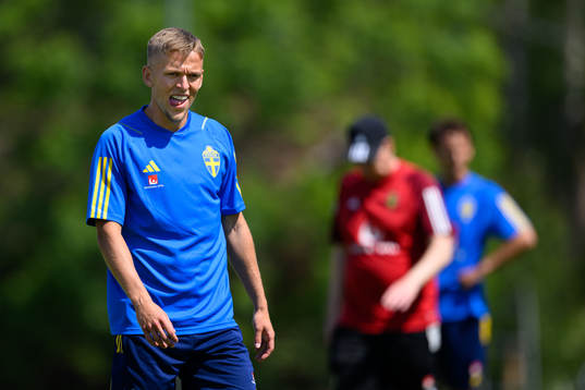 Jesper Karlsson of the Swedish national football team