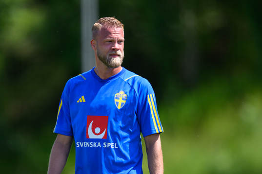 Daniel Sundgren of the Swedish national football team