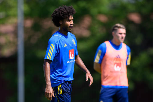 Jens Cajuste of the Swedish national football team
