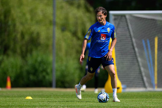 Hjalmar Ekdal of the Swedish national football team