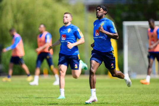 Anthony Elanga of the Swedish national football team