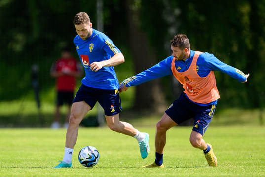 Gabriel Gudmundsson and Marcus Rohdén of the Swedish