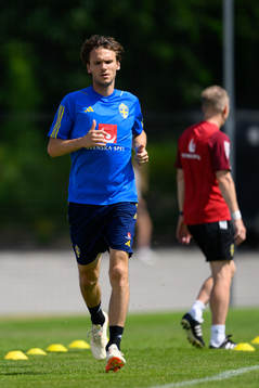 Albin Ekdal of the Swedish national football team