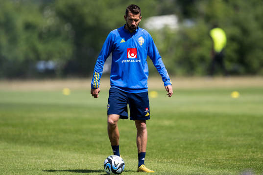 Marcus Rohdén of the Swedish national football team