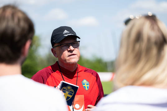 Janne Andersson, head coach of the Swedish national