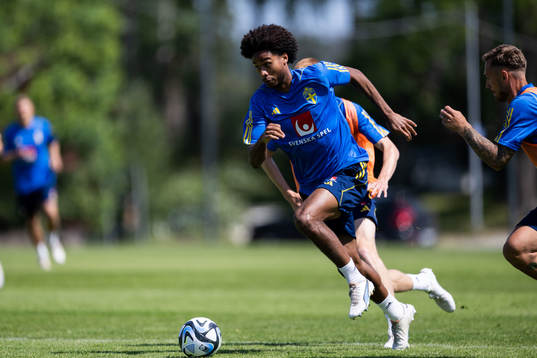 Jens Cajuste of the Swedish national football team