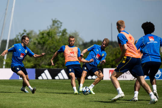 Viktor Claesson, Jesper Karlsson and Samuel Gustafson of