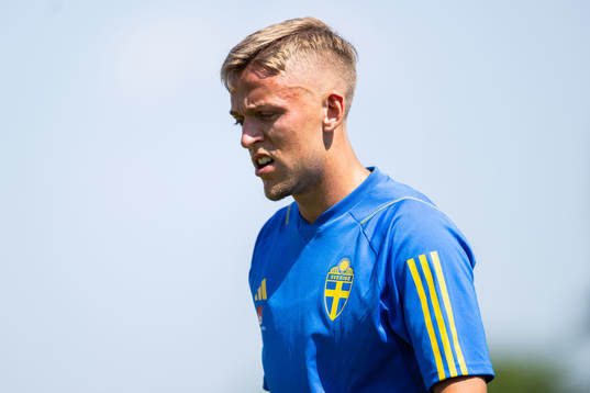 Jesper Karlsson of the Swedish national football team