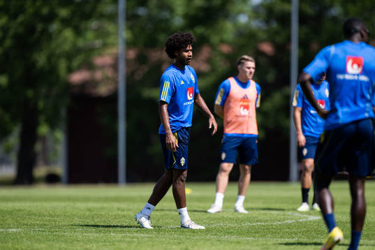 Jens Cajuste of the Swedish national football team