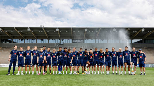 National U21-team captain Daniel Bäckström and assistant