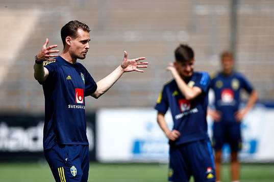 Sweden's national team U21 captain Daniel Bäckström